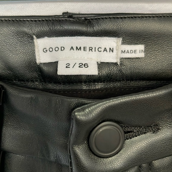 Good American faux leather pant - Picture 2 of 8